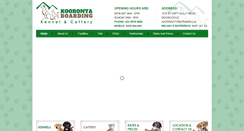 Desktop Screenshot of boardingkennel.com.au